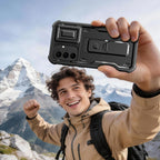 Tech-Protect Kevlar Cam+ 2-Set dėklas Samsung Galaxy A57 5G - Juodas -- Samsung Galaxy A57 5G