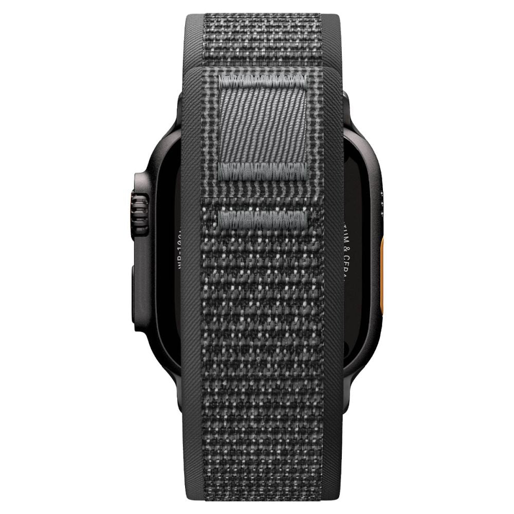 Spigen Athlex Air 2 dirželis Apple Watch 44/45/46/49mm - juodas ir pilkas -- Apple Watch 44/45/46/49mm