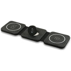 Indukcinis kroviklis Guess 4G 3in1 15W MagSafe - juodas -- Cell phone chargers