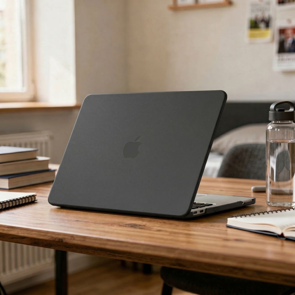 Tech-Protect SmartShell dėklas MacBook Neo 13" 2026 - Juodas -- MacBook Neo 13" 2026
