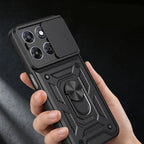 Tech-Protect CamShield Pro dėklas Motorola Moto G67 / G77 - Juodas -- Motorola Moto G67 / Motorola Moto G77
