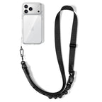 Tech-Protect C9S Rope Crossbody telefono dirželis - juodas -- Other phone accessories