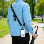 Tech-Protect C9S Rope Crossbody telefono dirželis - juodas -- Other phone accessories