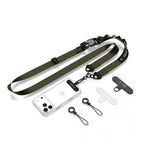 Tech-Protect C9S Rope Crossbody telefono dirželis - žalias -- Other phone accessories
