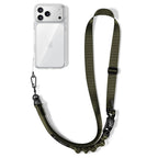 Tech-Protect C9S Rope Crossbody telefono dirželis - žalias -- Other phone accessories