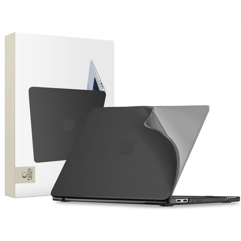 Tech-Protect Softshell dėklas, skirtas MacBook Neo 13" 2026 - matinis juodas -- MacBook Neo 13" 2026