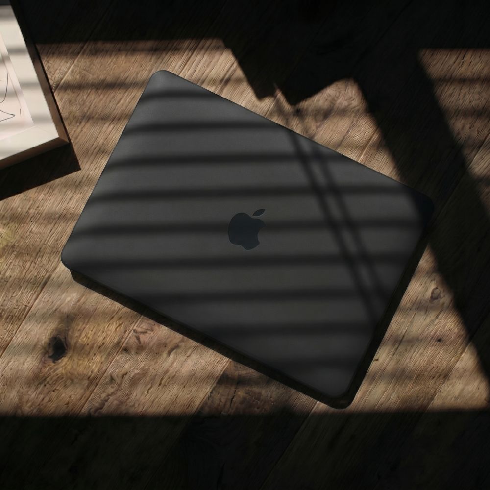 Tech-Protect Softshell dėklas, skirtas MacBook Neo 13" 2026 - matinis juodas -- MacBook Neo 13" 2026