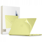 Tech-Protect Softshell dėklas MacBook Neo 13 2026 - matinis geltonas -- MacBook Neo 13 2026
