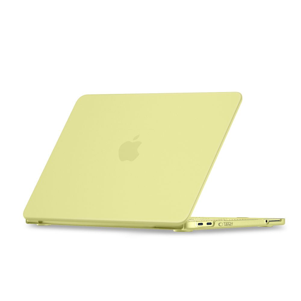 Tech-Protect Softshell dėklas MacBook Neo 13 2026 - matinis geltonas -- MacBook Neo 13 2026