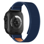 Tech-Protect Nylon Elite dirželis Apple Watch 44 / 45 / 46 / 49 mm - Tamsiai mėlynas -- Apple Watch 44/45/46/49mm