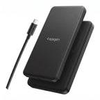 Spigen Essential EA2205MQ 5000MAH 22.5W QI2 Power Bank – Juodas -- Powerbanks