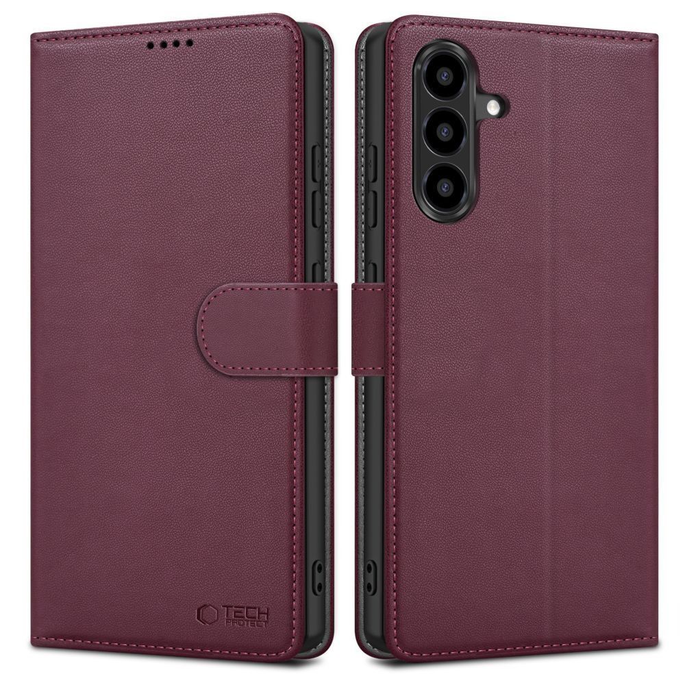 Tech-Protect Wallet dėklas Samsung Galaxy A27 5G - Bordo -- Samsung Galaxy A27 5G