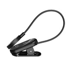 Tech-Protect LL100 belaidė lempa su spaustuku + USB-A / USB-C laidas 30 cm - juoda -- Cell phone cables