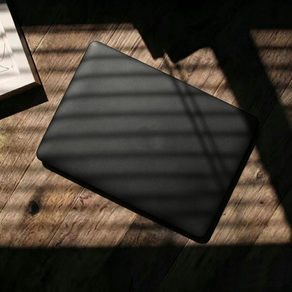 Tech-Protect Softshell dėklas MacBook Air 13" 2023/2024/2025/2026 - matinė juoda -- MacBook Air 13" 2023/2024/2025/2026