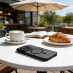 Tech-Protect Magmat MagSafe dėklas Motorola Moto G57 Power / G67 Power - matinė juoda -- Motorola Moto G57 Power /...