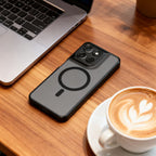 Tech-Protect Magmat MagSafe dėklas Motorola Moto G57 Power / G67 Power - matinė juoda -- Motorola Moto G57 Power /...