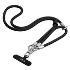 Tech-Protect C10S Rope telefono dirželis - juodas ir titano -- Other phone accessories