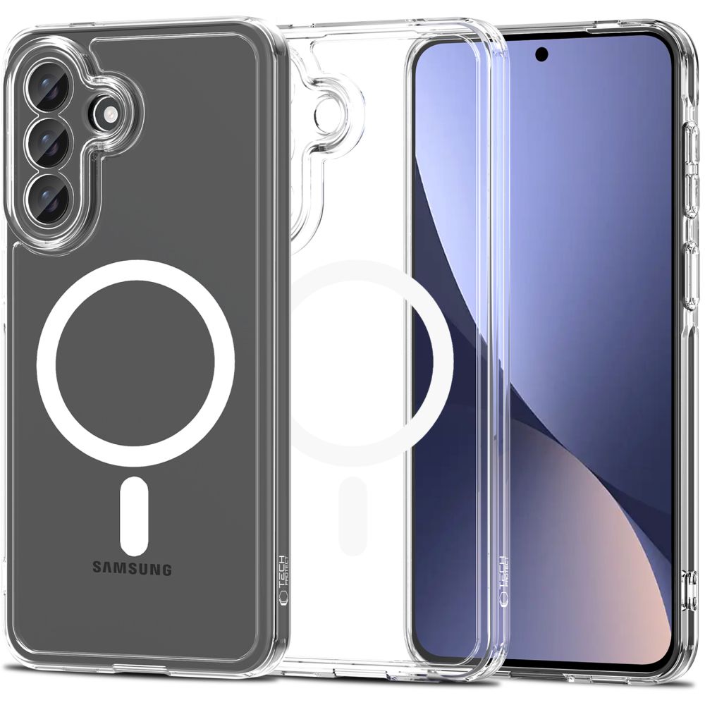 Tech-Protect FlexAir Hybrid MagSafe dėklas Samsung Galaxy A27 5G - Skaidrus -- Samsung Galaxy A27 5G