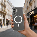 Tech-Protect FlexAir Hybrid MagSafe dėklas Samsung Galaxy A27 5G - Skaidrus -- Samsung Galaxy A27 5G