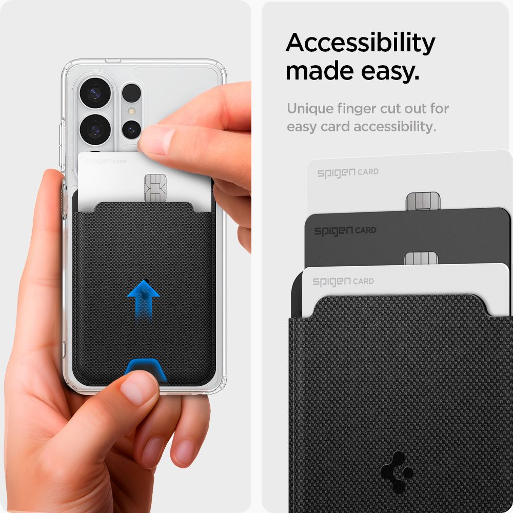 Spigen Urban Fit MagSafe magnetinis telefono piniginė - juoda -- Uncategorized