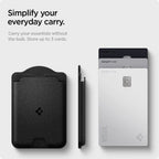 Spigen Urban Fit MagSafe magnetinis telefono piniginė - juoda -- Uncategorized