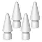 Tech-Protect Stylus Tips Apple Pencil 4 vnt. rinkinys - Balta -- Apple Pencil