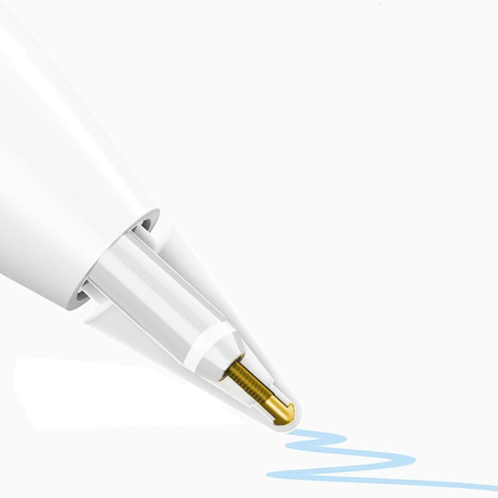 Tech-Protect Stylus Tips Apple Pencil 4 vnt. rinkinys - Balta -- Apple Pencil