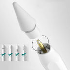 Tech-Protect Stylus Tips Apple Pencil 4 vnt. rinkinys - Balta -- Apple Pencil