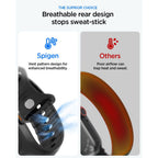 Spigen Liquid Air Pro dirželis, skirtas Apple Watch Ultra 49mm – juodas -- Apple Watch Ultra 49mm