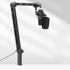 Boya BY-BA30 stalinė mikrofonų svirtelė su paslepta kabelio valdymu - juoda -- Microphones