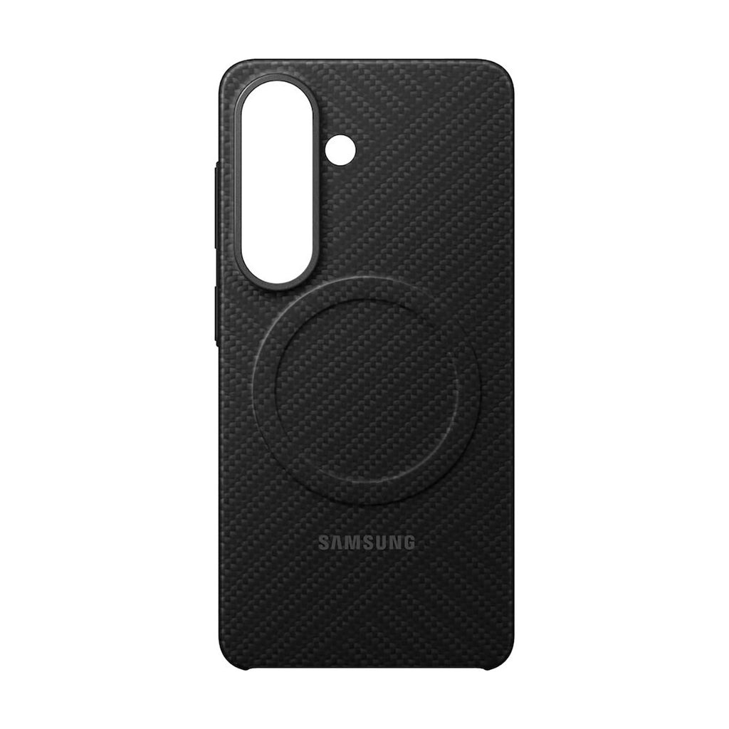 Samsung Carbon Magnet Case dėklas Samsung Galaxy S26, suderinamas su MagSafe - juodas -- Samsung Galaxy S26
