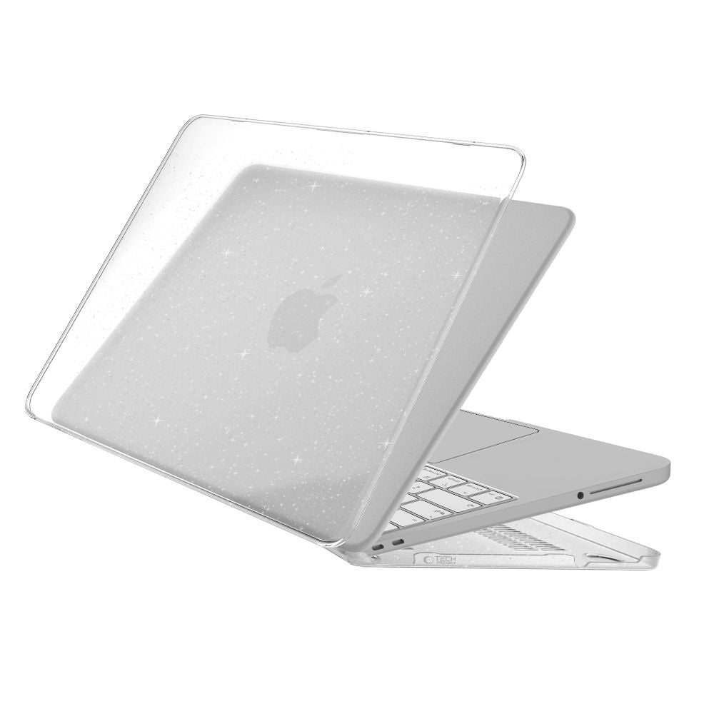Tech-Protect SmartShell dėklas MacBook Neo 13" 2026 - Permatomas žėrutis -- MacBook Neo 13" 2026