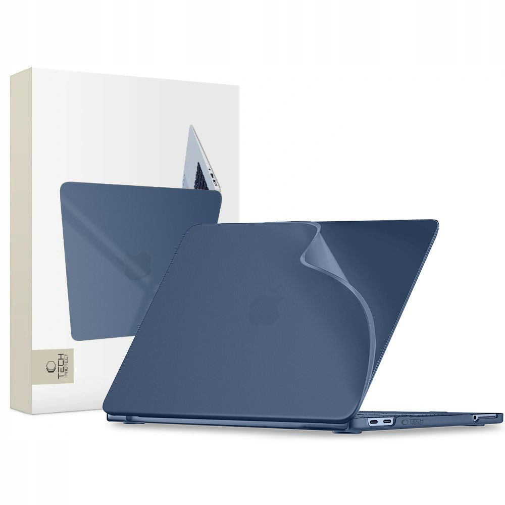 Tech-Protect Softshell dėklas MacBook Neo 13" 2026 - Tamsiai mėlynas -- MacBook Neo 13" 2026