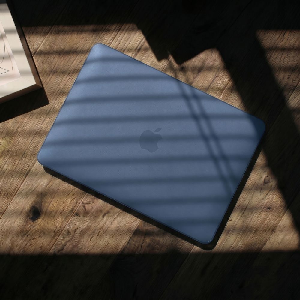 Tech-Protect Softshell dėklas MacBook Neo 13" 2026 - Tamsiai mėlynas -- MacBook Neo 13" 2026