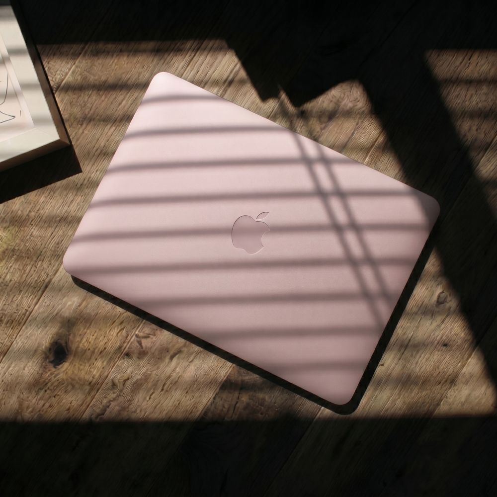 Tech-Protect Softshell dėklas MacBook 13" 2026 - Matinė rožinė -- MacBook 13" 2026