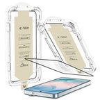 Tech-Protect Quick Set AR+ antiatspindžinis stiklas Samsung Galaxy S26+ - Juodas -- Samsung Galaxy S26+