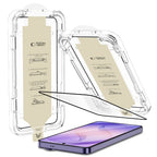 Tech-Protect Quick Set AR+ atspindžius mažinantis apsauginis stiklas Samsung Galaxy S26 Ultra - Juodas -- Samsung Galaxy...