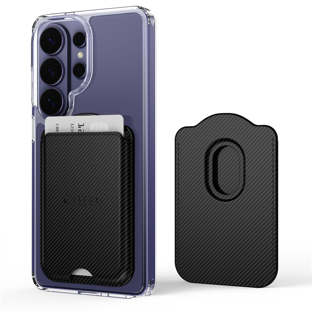Tech-Protect CH02 MagWallet MagSafe magnetinė telefono piniginė - anglis -- Uncategorized