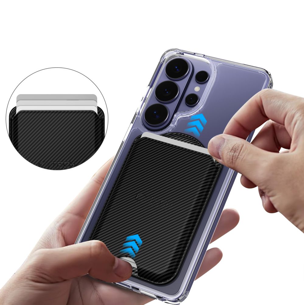 Tech-Protect CH02 MagWallet MagSafe magnetinė telefono piniginė - anglis -- Uncategorized