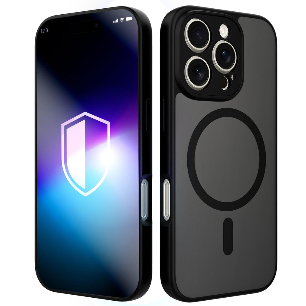 3mk Misty MagCase skirtas iPhone 16 Pro Max - Juodas -- iPhone 16 Pro Max