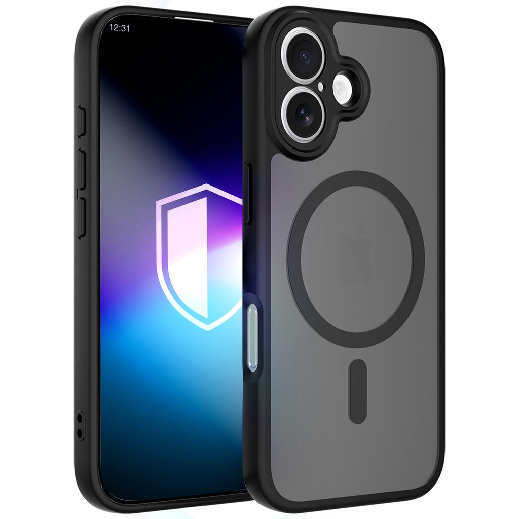 3mk Misty MagCase skirtas iPhone 17 - Juodas -- iPhone 17