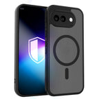 3mk Misty MagCase skirtas Google Pixel 10A - Juodas -- Google Pixel 10a