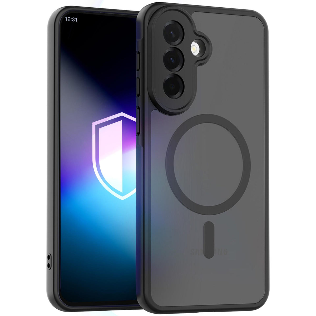 3mk Misty MagCase Samsung Galaxy A27 5G - Juoda -- Samsung Galaxy A27 5G