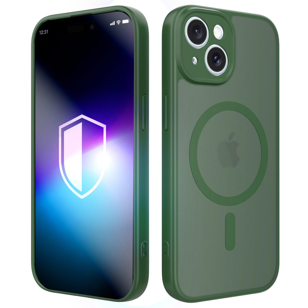 3mk Misty MagCase skirtas iPhone 14 - žalias -- iPhone 14