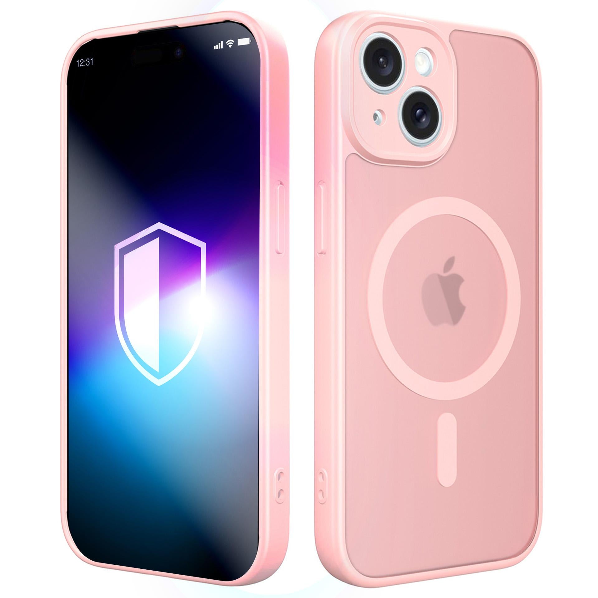 3mk Misty MagCase skirtas iPhone 14 - rožinis -- iPhone 14