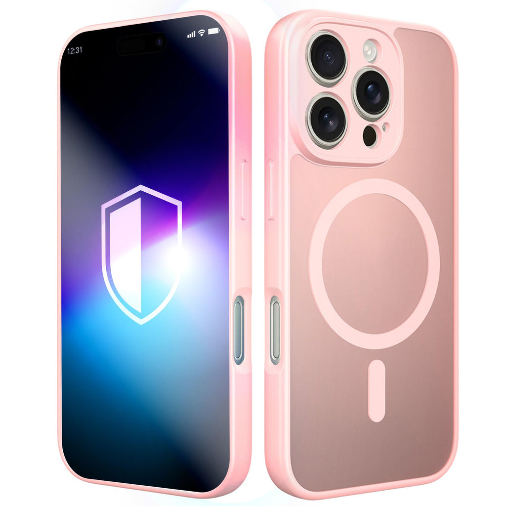 3mk Misty MagCase skirtas iPhone 16 Pro - rožinis -- iPhone 16 Pro