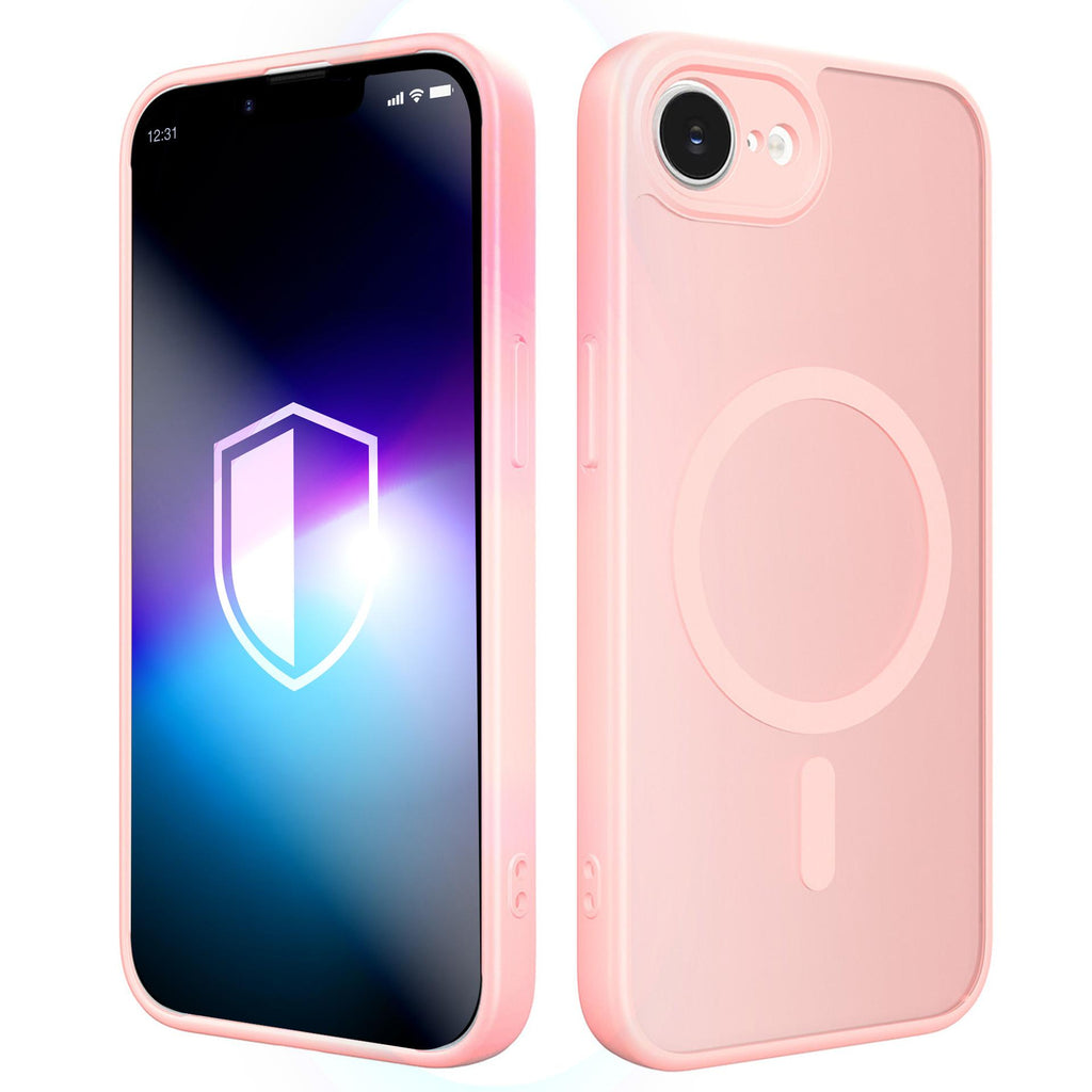 3mk Misty MagCase skirtas iPhone 16E / 17E - rožinis -- iPhone 16e / iPhone 17e