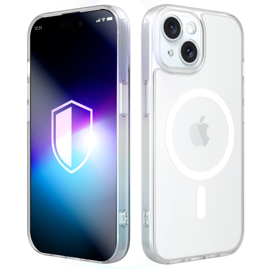 3mk Misty MagCase skirtas iPhone 15 - Baltas -- iPhone 15