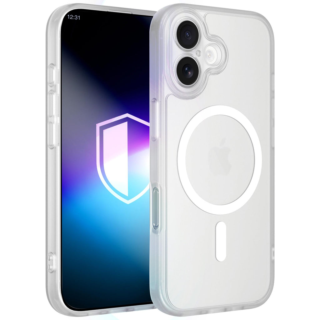 3mk Misty MagCase skirtas iPhone 16 - Baltas -- iPhone 16