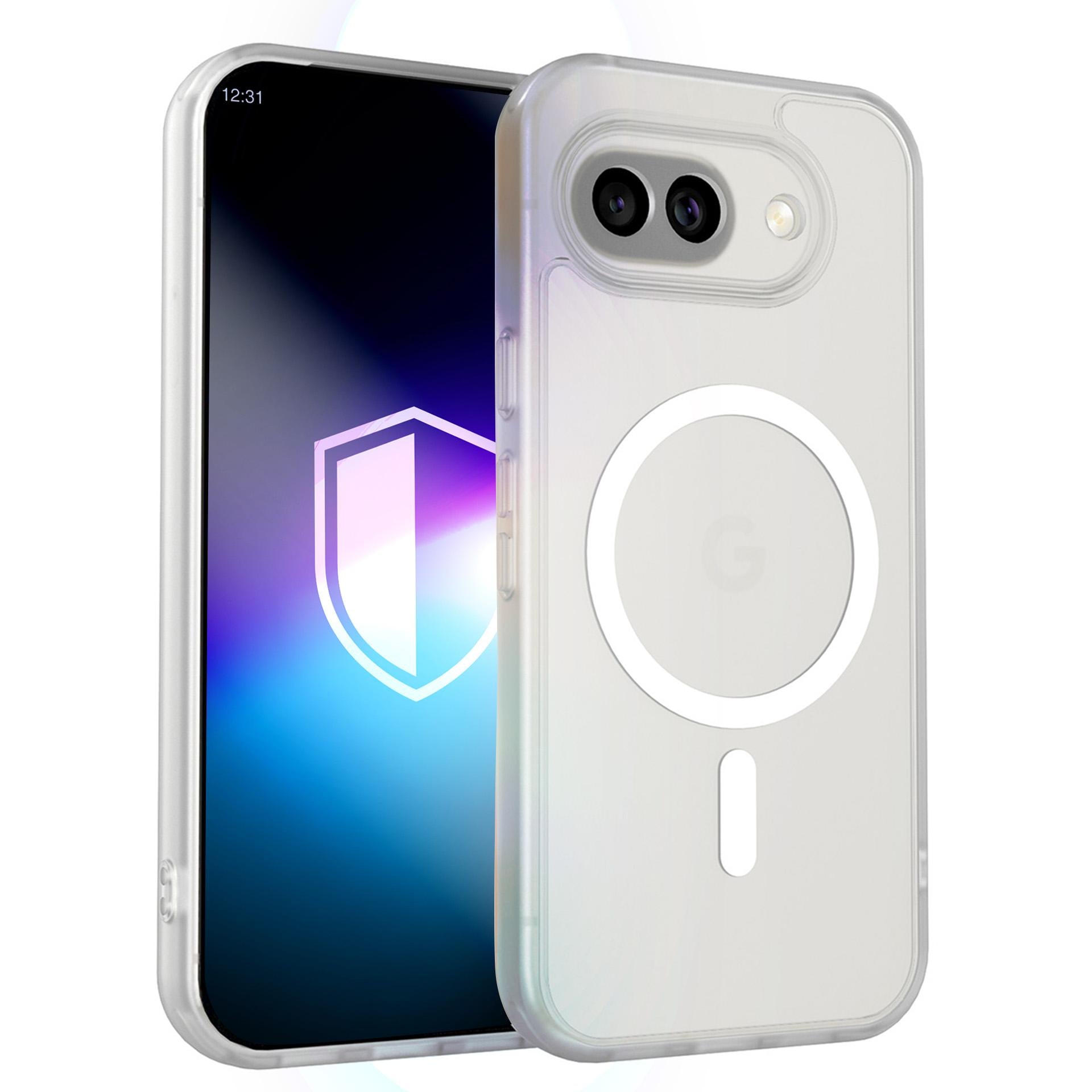 3mk Misty MagCase skirtas Google Pixel 10A - Baltas -- Google Pixel 10a